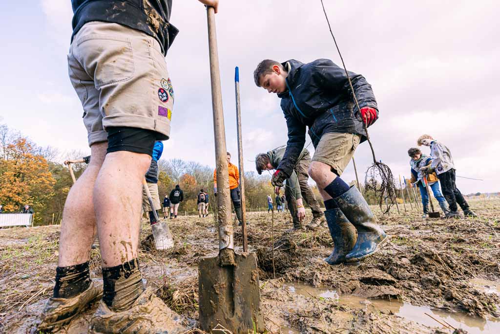 Vlaams Boomweekend - Plantactie in Sint-Truiden